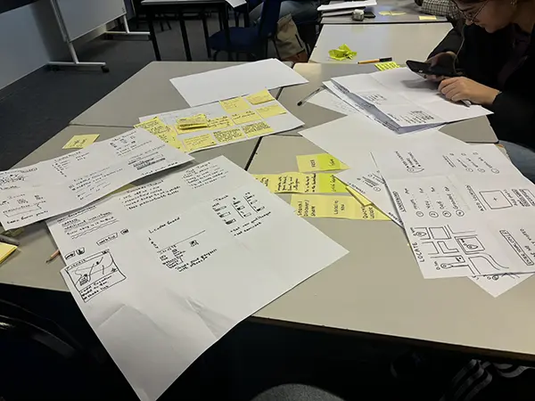 projects sketches and prototypes